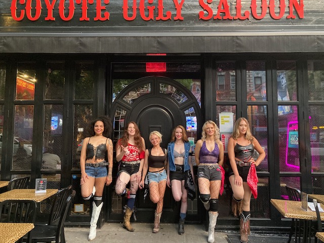 At Coyote Ugly in NYC women leave bras, then want them back