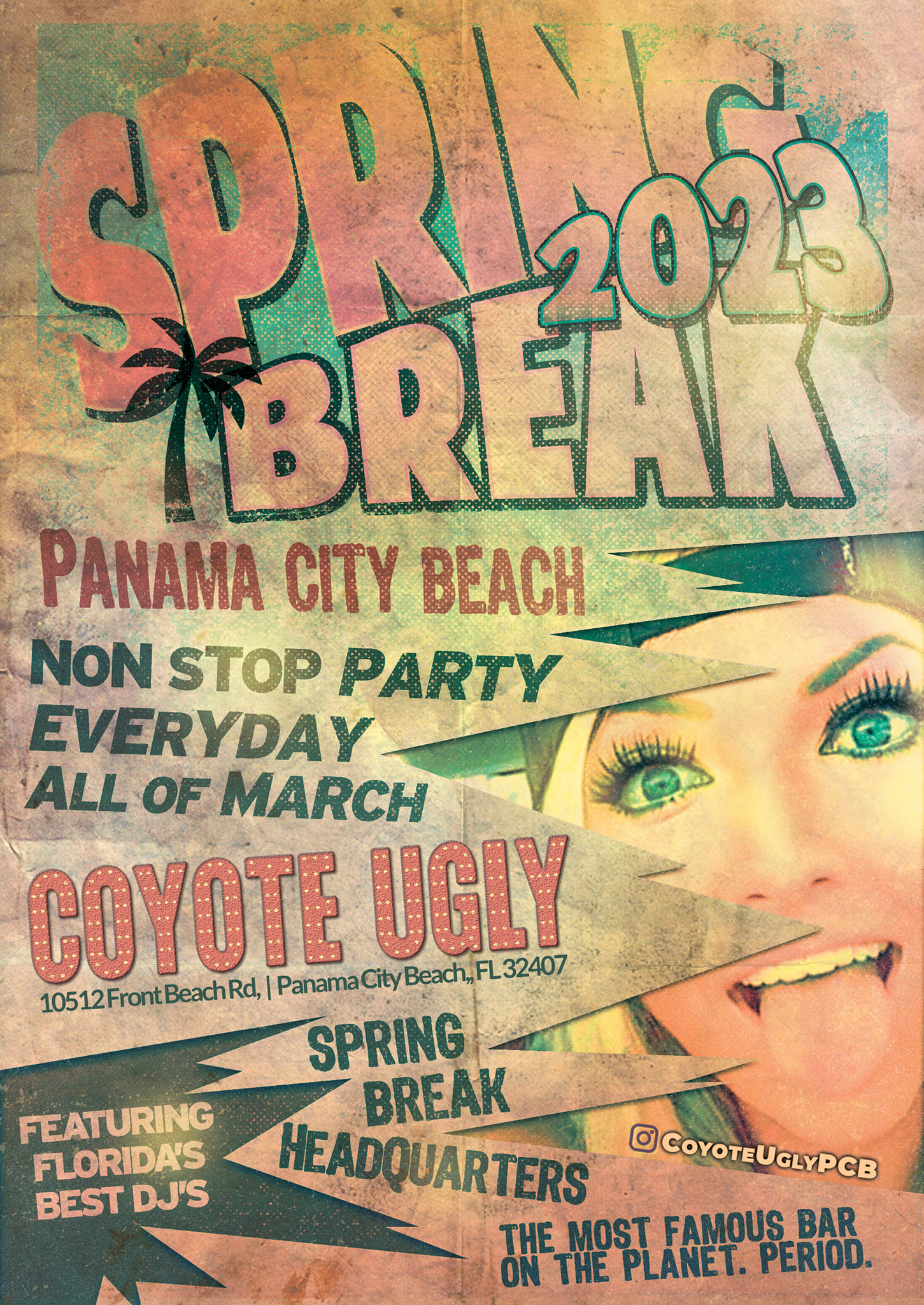 Spring Break Coyote Ugly Saloon