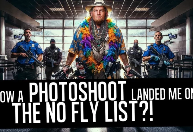Podcast - How a photoshoot landed me on the NO FLY LIST?!