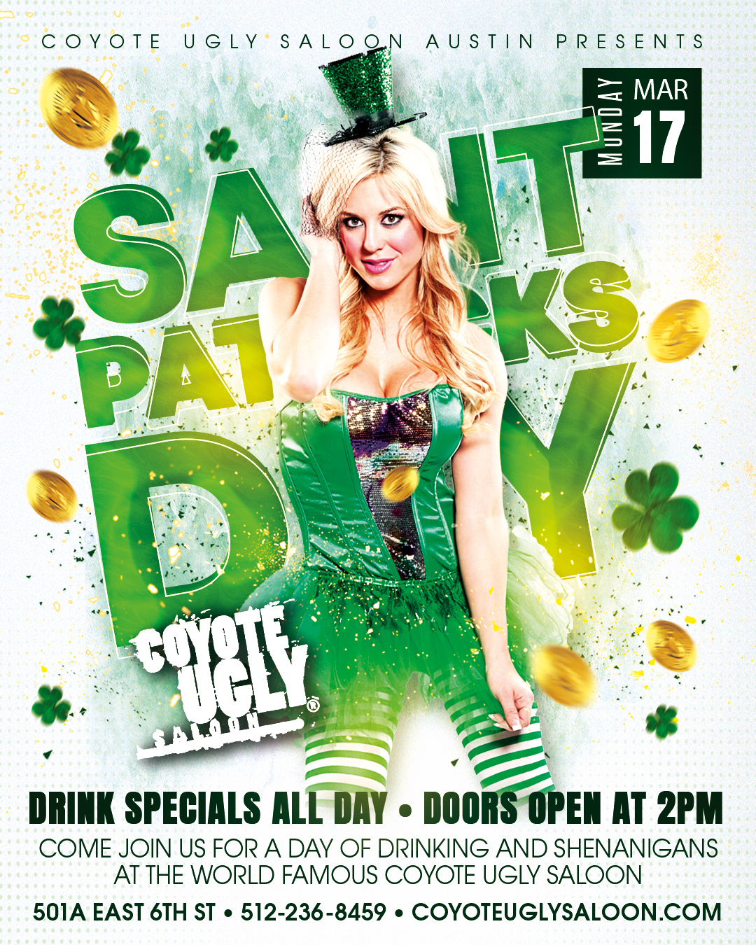 Austin: St. Patrick’s Day: March 17, 2025